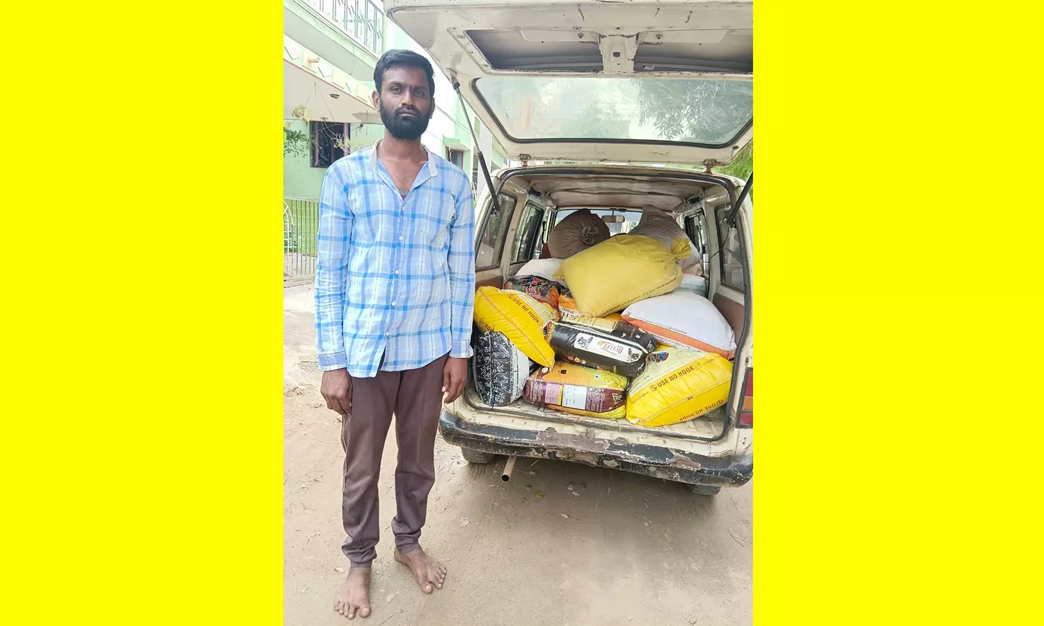 தீவிர வாகன சோதனை… கிலோ கணக்கில் சிக்கிய பொருள்… வசமாக சிக்கிய ஓட்டுனர்… போலீஸ் அதிரடி…!!!