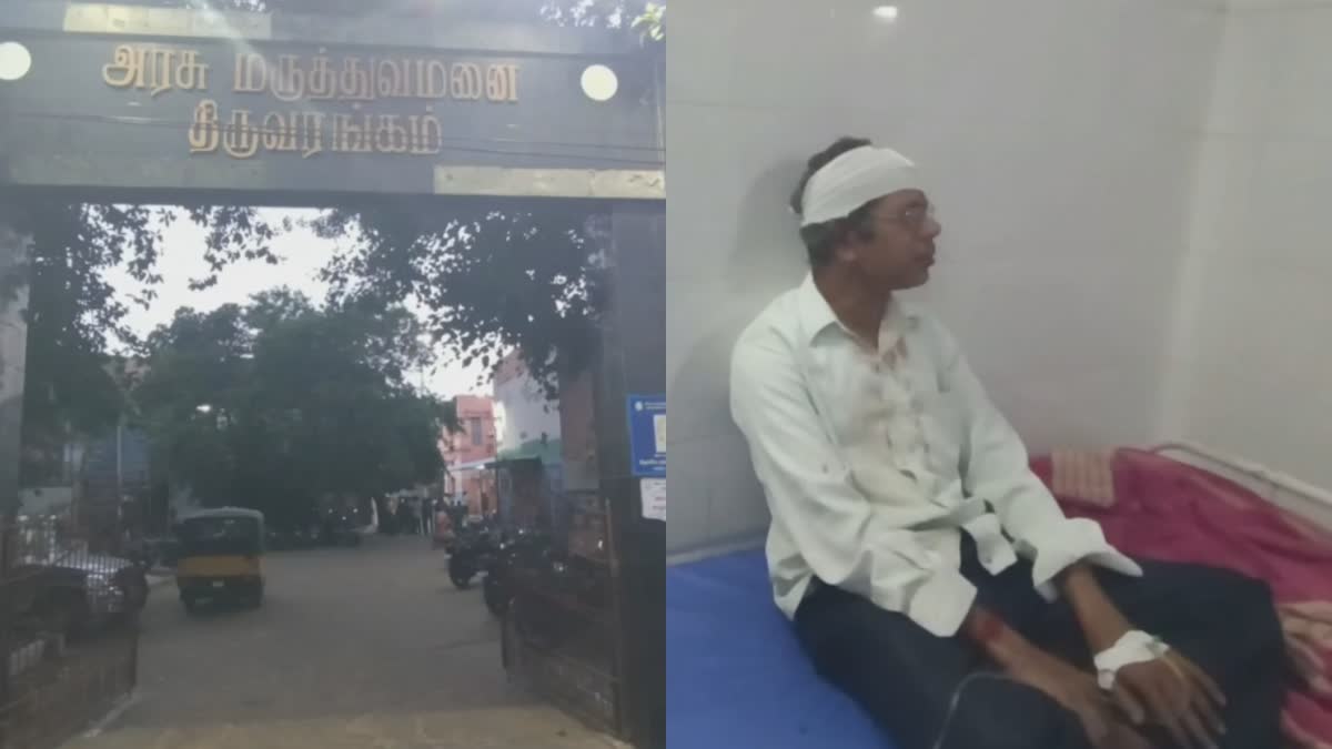 தமிழகமே அதிர்ச்சி…! பள்ளி வகுப்பறைக்குள் மாணவன், ஆசிரியருக்கு அரிவால் வெட்டு….+2 மாணவன் வெறிசெயல்…!!!