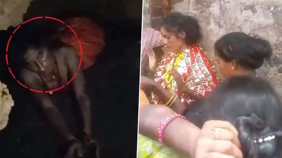 காணாமல் போன சிறுமி… குகையில் திடீரென எடுத்த பாம்பு அவதாரம்… வைரலாகும் அதிர்ச்சி வீடியோ…!!