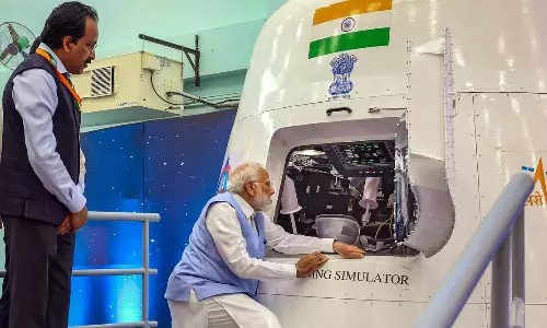 நாட்டுக்கே பெருமை…! விண்வெளிக்கு செல்லும் பிரதமர் மோடி…? இஸ்ரோ தலைவர்  நெகிழ்ச்சி தகவல்…!!!