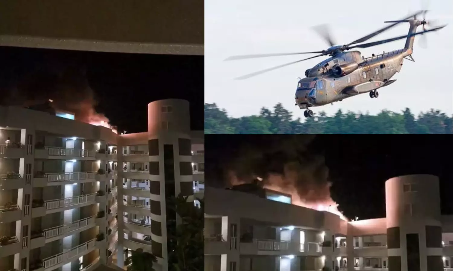 நடுவானில் பறந்த விமானம்… திடீரென ஹோட்டல் மாடியில் விழுந்து பயங்கர விபத்து.. அதிர்ச்சி வீடியோ..!!