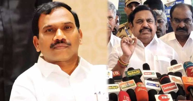 திமுக செயல்பாடு குறித்து மக்கள் அறிவார்கள்… குமுறும் தொண்டர்கள்… பழி போட்டு தப்பிக்கும் இபிஎஸ்… போட்டு தாக்கிய ஆ. ராசா…!!!