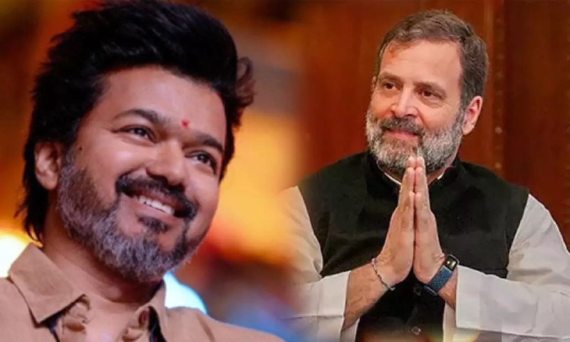 ராகுல் காந்தி என்னை அழைத்தார்…. நான் அவரை சந்தித்து பேசியது உண்மைதான்…. ஒப்புக்கொண்ட விஜய்…. வீடியோ வைரல்…!!