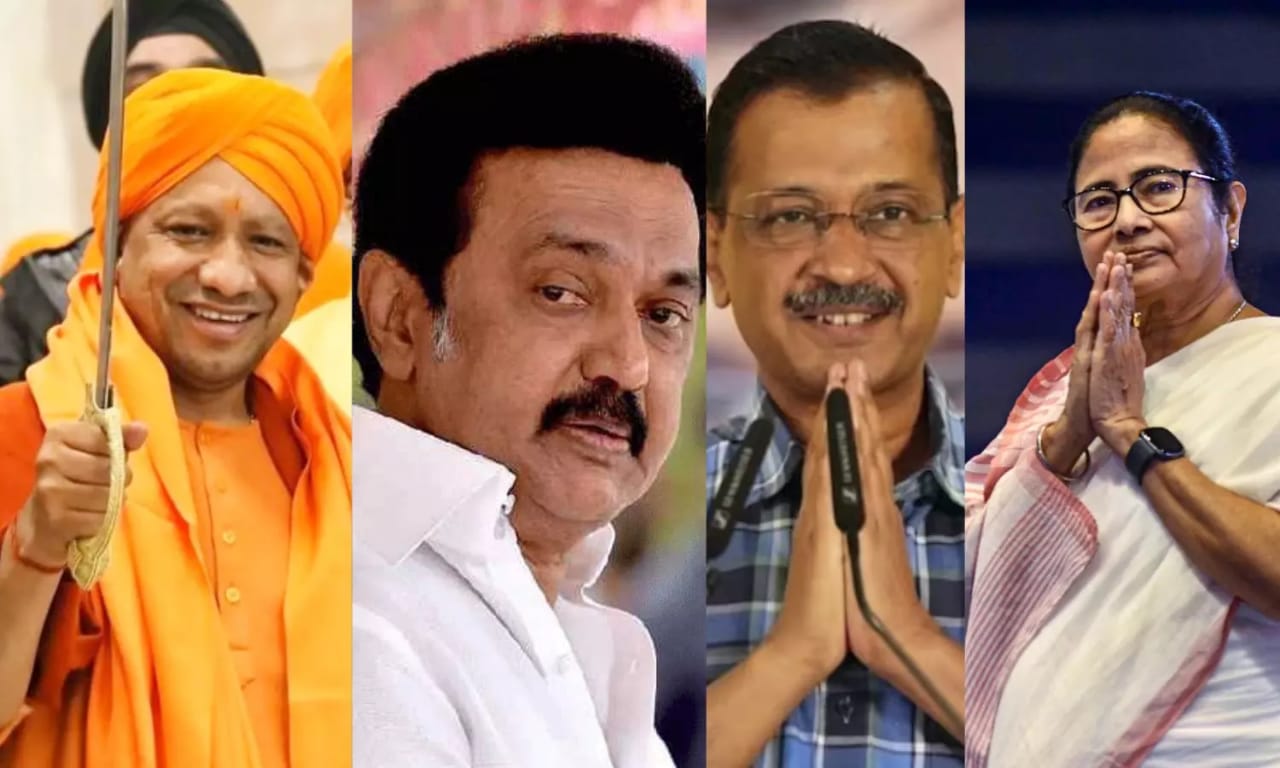 இந்தியாவில் சிறப்பாக செயல்படும் முதல்வர்…. முதலிடத்தில் யோகி ஆதித்யநாத்…. ஸ்டாலினுக்கு எத்தனாவது இடம் தெரியுமா….?