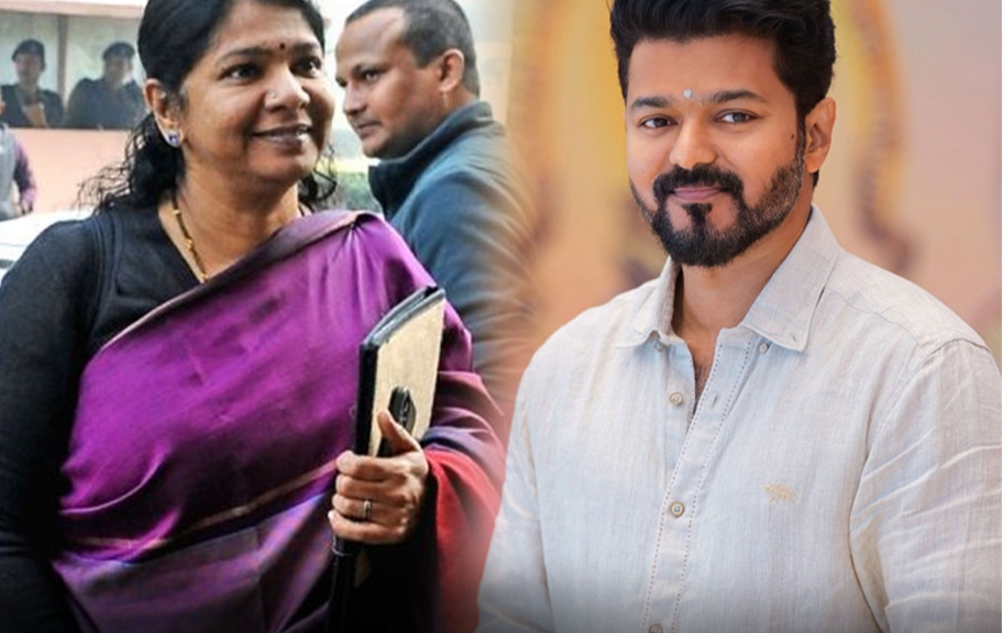“அனைவரும் கொண்டாடும் மிகப்பெரிய ஸ்டார்” .. நடிகர் விஜயின் வெற்றிக்கு இதுதான் காரணம்… திமுக எம்பி கனிமொழி புகழாரம்….!!!