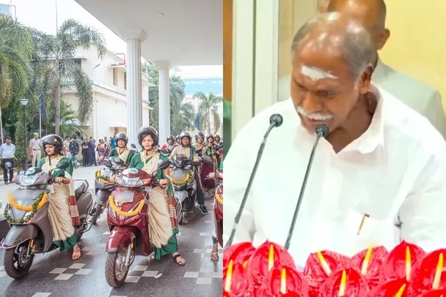 மாணவிகள், பெண்கள் டூவீலர் வாங்க நிதியுதவி – புதுச்சேரி அரசு அறிவிப்பு…!!!
