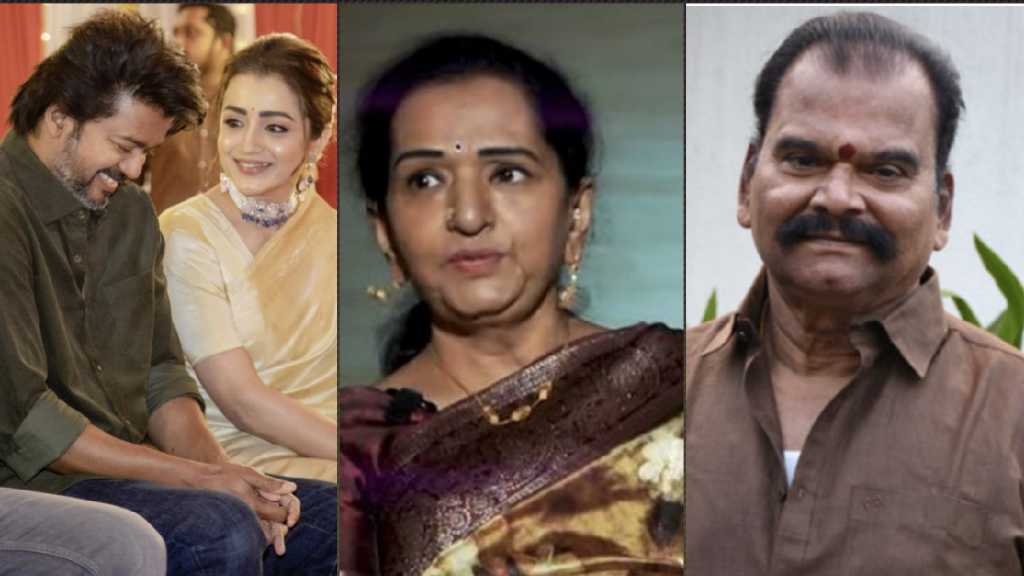 உனக்கு இங்க என்ன வேலை…? கோபத்தில் நடிகை திரிஷாவை திட்டிய ‌ விஜயின் அம்மா… பகீர் கிளப்பிய பயில்வான்…!!