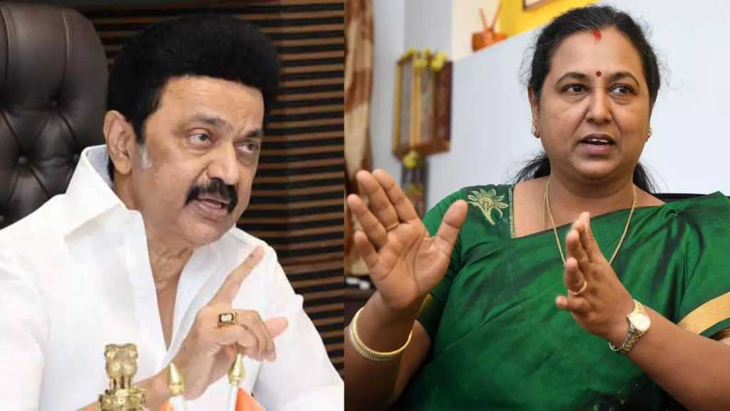 இப்போ மட்டும் “சங்கி” எப்படி திடீர் நண்பர்கள் ஆனார்கள்”…? பிரேமலதா விஜயகாந்த் கேள்வி…!!