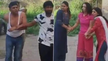 “பெண் போலீசுடன் உல்லாசமாக இருந்த போலீஸ் கணவர்”… சட்டையை கிழித்து வெளுத்தெடுத்த மனைவி…. வீடியோ வைரல்…!!