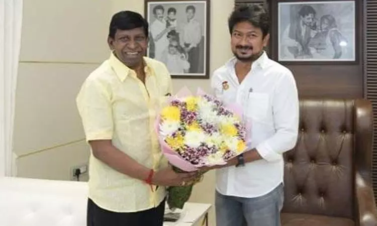 “விவேகமும் வெற்றியும் தொடரனும்”… துணை முதல்வர்  உதயநிதிக்கு நடிகர் வடிவேலு வாழ்த்து…!!!