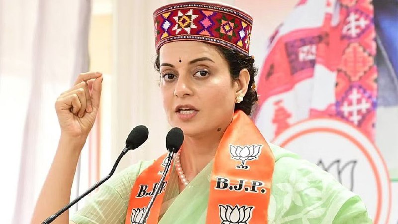 நாட்டை விட்டு இந்தியர்கள் செல்வது ஏன்…? பாஜக எம்பி கங்கனா ரணாவத்தின்  “அடடே” பதில்…. கேட்டாலே தலை சுத்துதே…!!!