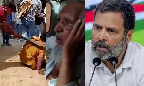 “மாட்டிறைச்சி அரசியல்”…. முஸ்லிம்கள் மீதான தொடர் தாக்குதல்களை வேடிக்கை பார்க்கும் பாஜக அரசு‌‌..‌. ராகுல் காந்தி கடும் கண்டனம்…!!