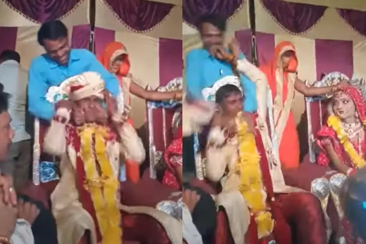 டேய்..! எனக்கு கல்யாணம்… இப்ப பாத்து குசும்பு பண்றியா…? கோபத்தில் மணமகளின் உறவினர் கன்னத்தில் பளார்விட்ட மணமகன்..!!