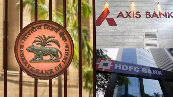 AXIS மற்றும் HDFC வங்கிகளுக்கு அபராதம் விதித்த RBI…. இது தான் காரணம்…!!