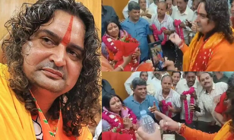 “கட்சி மாறிய காங்கிரஸ் கவுன்சிலர்கள்”… மாட்டு மூத்திரம் குடிக்க வைத்து சடங்கு செய்த பாஜக எம்எல்ஏ… வீடியோ வைரல்…!!!