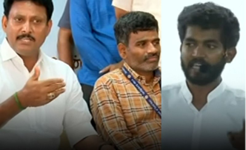 என் ஏரியாகுள்ள வந்து என்னோட ஆசிரியரையே அவமானப்படுத்துறியா…? உன்ன சும்மா விடமாட்டேன்…. கொந்தளித்த திமுக அமைச்சர்…!!