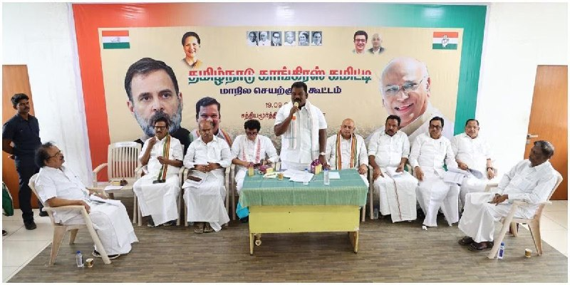 “திமுகவுடன் கூட்டணி ரத்து”…  உள்ளாட்சி தேர்தலில் காங்கிரஸ் தனித்துப் போட்டி…? வெளியான பரபரப்பு தகவல்…!!