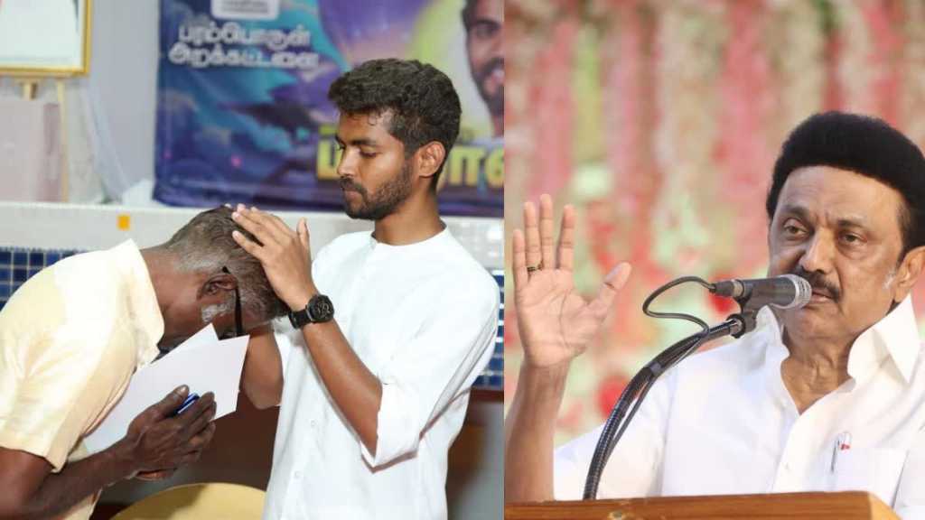 அரசு பள்ளியில் ஆன்மீக சொற்பொழிவு…. கண்கள் சிவந்த ஸ்டாலின்… தமிழகம் முழுவதும் பறந்தது முக்கிய உத்தரவு….!!