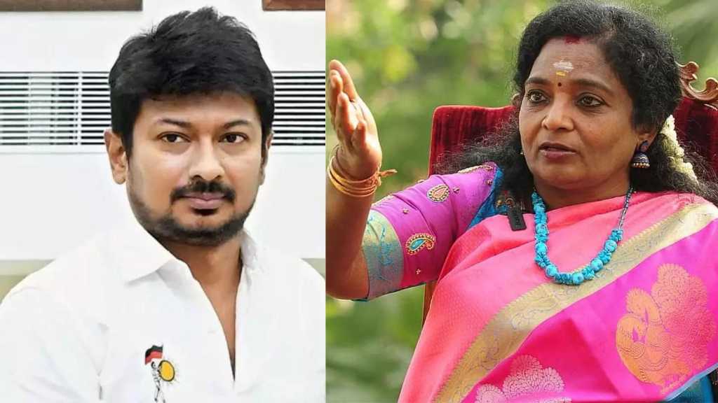 உதயநிதிக்கு துணை முதல்வர் பதவி… “நிச்சயம் திமுகவில் புயல் வீசும்”… கொளுத்தி போட்ட தமிழிசை… பரபரப்பு..!!