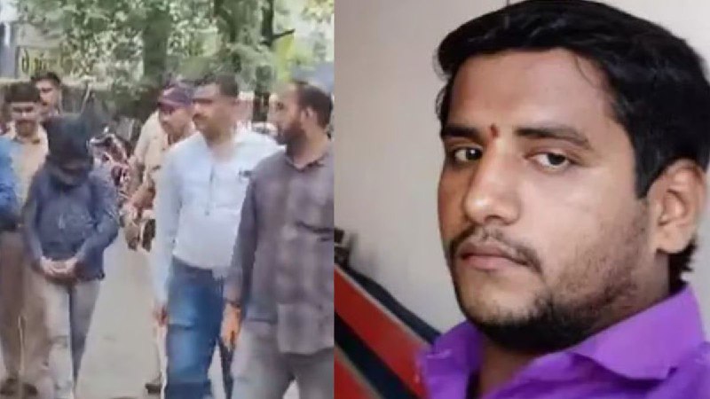 நடு ரோட்டில் பாலியல் குற்றவாளியை என்கவுண்டரில் சுட்டுக்கொன்ற போலீஸ்…. முதல்வர் ஏக்நாத் ஷிண்டே பரபரப்பு விளக்கம்….!!