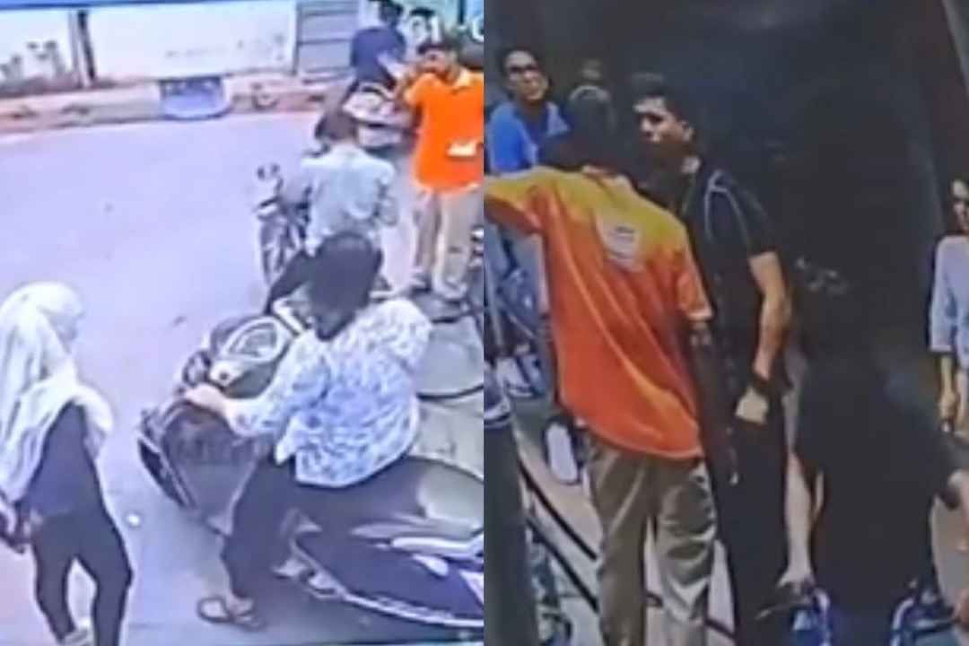 “Phone Off பண்ணுங்க இங்கெல்லாம் பேசக்கூடாது” பெட்ரோல் பங்க் உழியர் மீது தாக்குதல்…. வைரல் ஆகும் காணொளி….!!