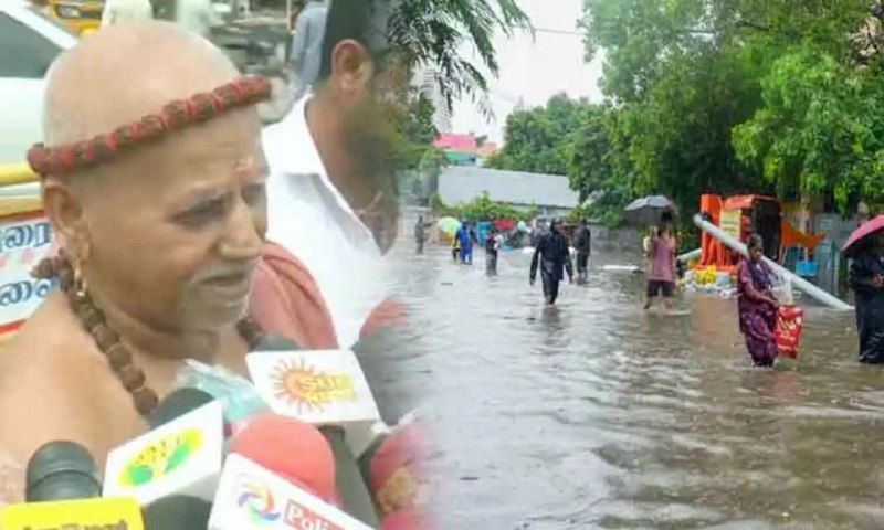 “மக்களிடையே கடவுள் பக்தி குறைஞ்சிட்டு”… அதனால் தான் திடீர்னு மழை பெய்யுது… மதுரை ஆதீனம்…!!!