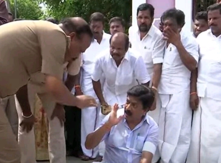 அதிமுக முன்னாள் அமைச்சர் சிவி சண்முகம் கைது…!!!