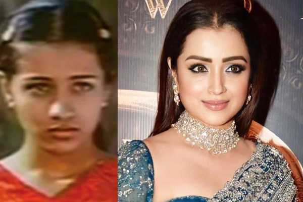 ஆஹா…! நடிகை திரிஷாவா இது…. ஹீரோயின் ஆவதற்கு முன்பாக எப்படி இருக்கிறார் பாருங்க….!!!