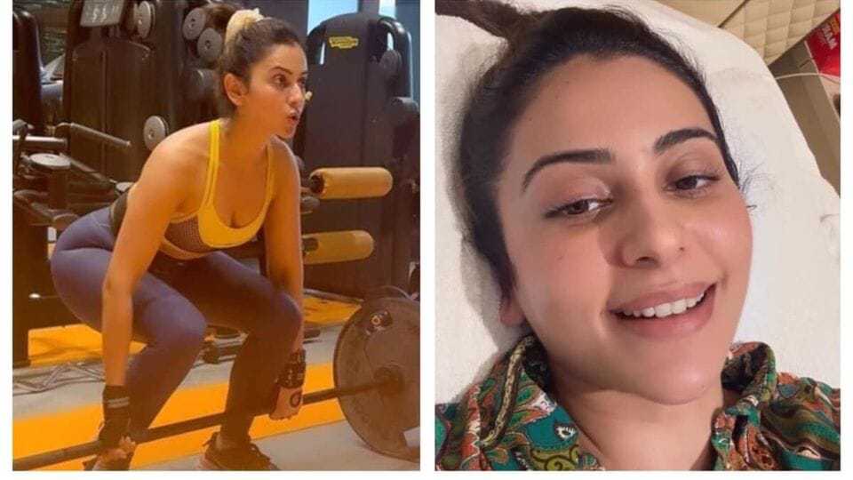 அச்சச்சோ..! “80 கிலோ வெயிட்”… 8 நாட்களாக படுத்த படுக்கையாக கிடக்கும் நடிகை ரகுல் ப்ரீத் சிங்… அதிர்ச்சியில் ரசிகர்கள்…!!!