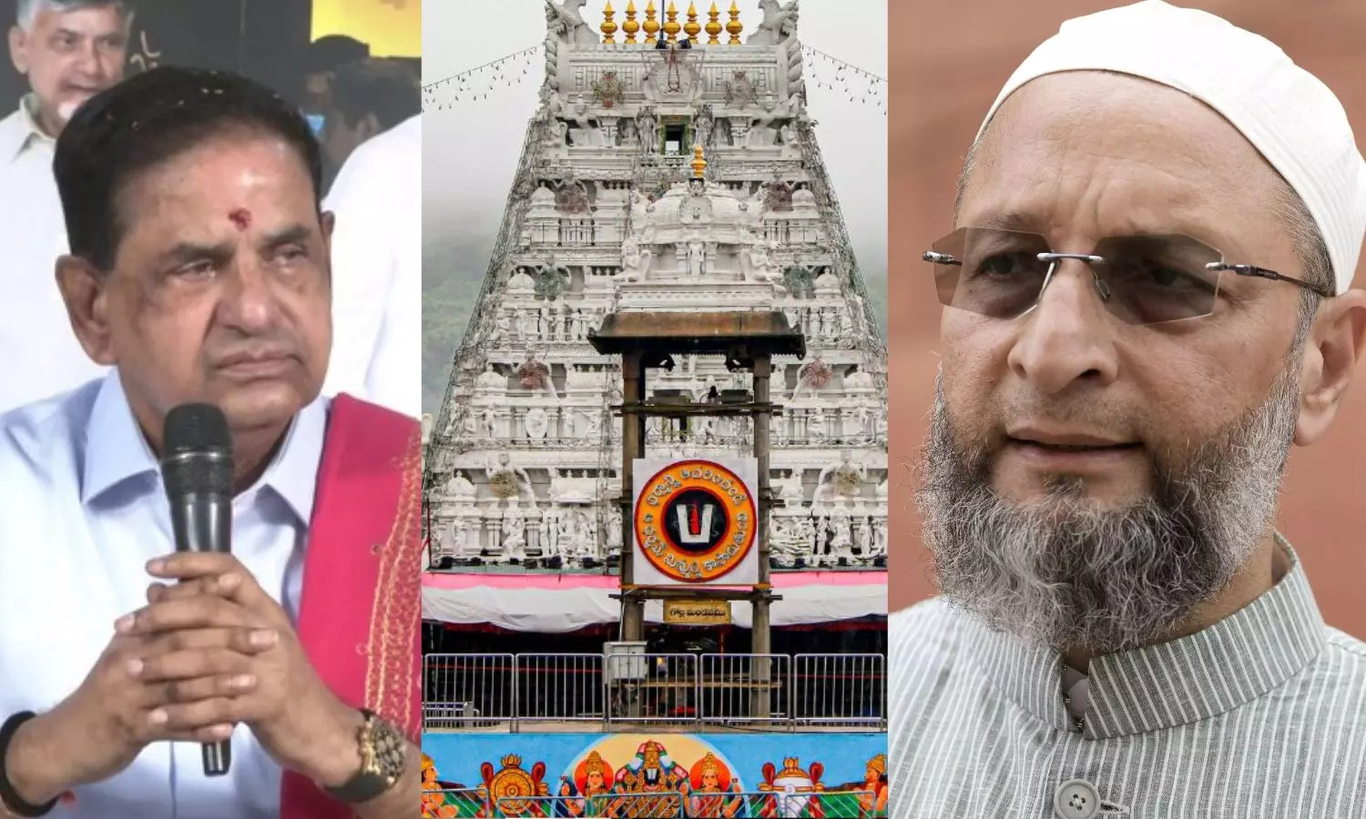 “வக்பு வாரியம்”… ‌ அது ஒரு ரியல் எஸ்டேட் கம்பெனி… சீண்டிய திருப்பதி அறங்காவலர்… ஓவைசி மீது கடும் ‌ தாக்கு..!!