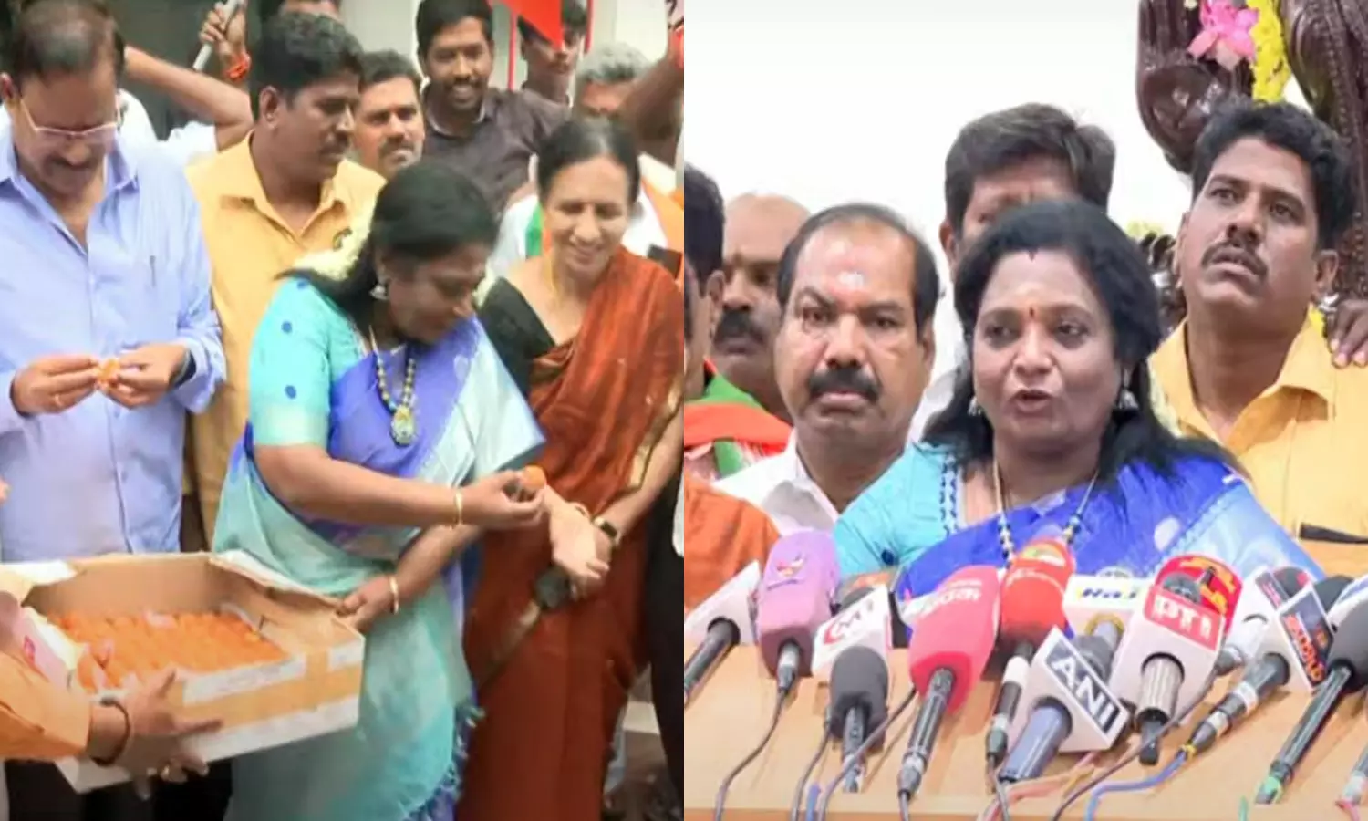 “இது சரித்திர வெற்றி”… மோடியை யாராலும் நெருங்கவே முடியாது… தமிழிசை சவுந்தரராஜன் பெருமிதம்..!!