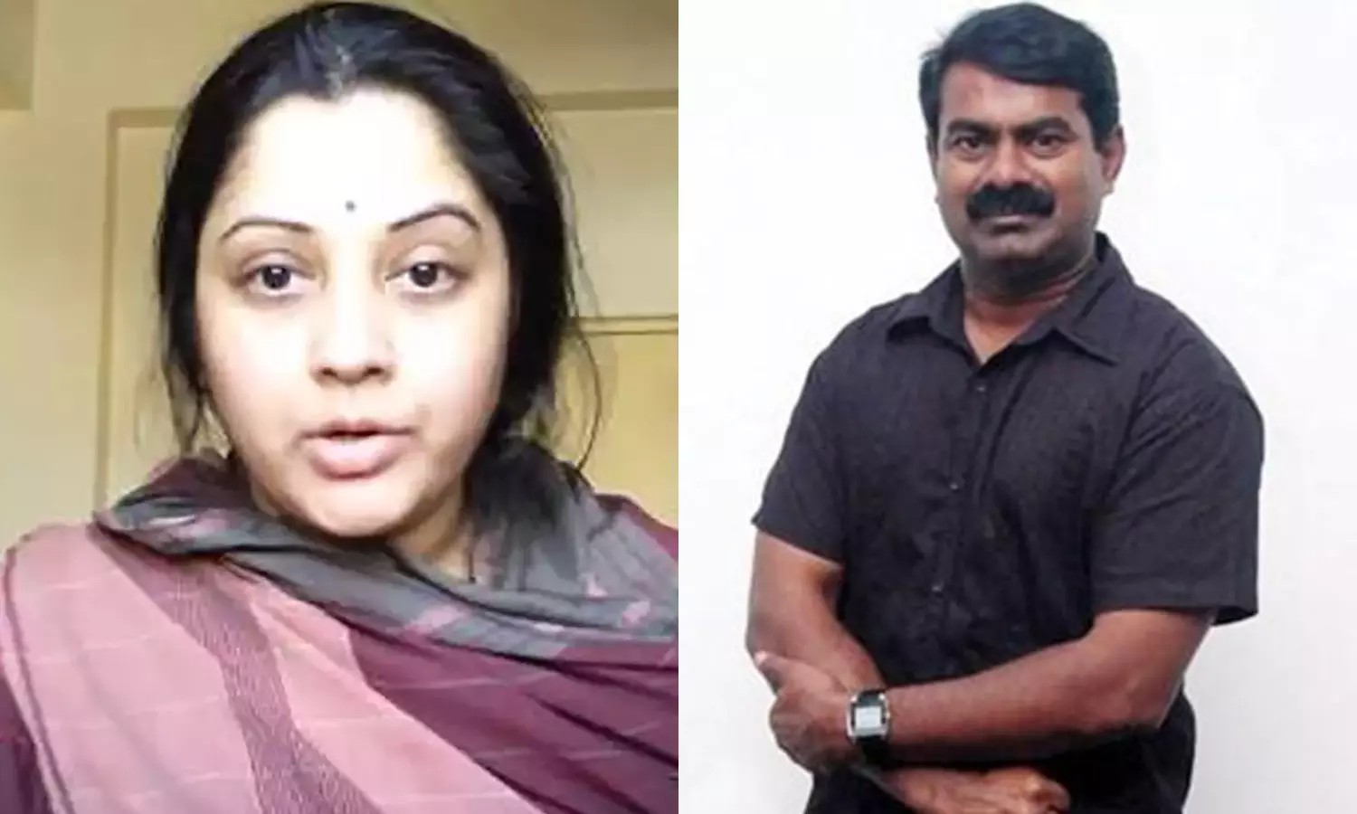 பொண்ணுங்களை சீரழிச்சு நடுரோட்டில் கழட்டி விட்டுட்டாரு… சீமானை கிழித்தெறிந்த விஜயலட்சுமி… வீடியோ வைரல்..!!