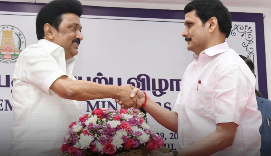 தடைகளை உடைத்த செந்தில் பாலாஜி…‌ கோவைக்கு மீண்டும் COME BACK… முதல்வர் ஸ்டாலின் புகழாரம்..!!!