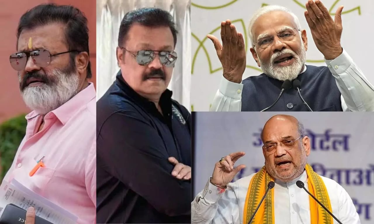 ஸ்ட்ரிட்டாக சொன்ன மோடி-அமித்ஷா… “கிளீன் ஷேவ் பண்ணயாச்சு”… புது லுக்கில் முழு நேர அரசியல்வாதியாக ‌ வலம் வரும் சுரேஷ் கோபி…!!