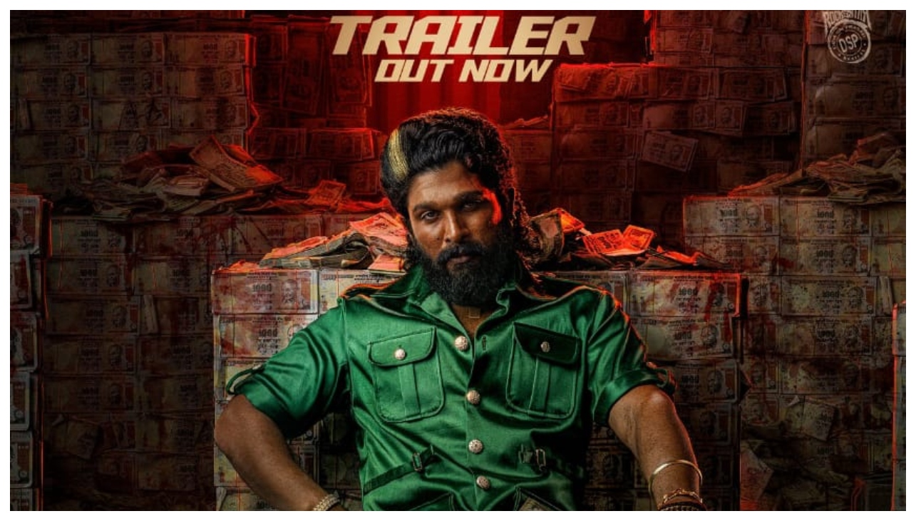 புஷ்பா 2 படத்தின் அதிரடியான டிரைலர் வெளியீடு… இணையத்தை கலக்கும் வீடியோ..!!