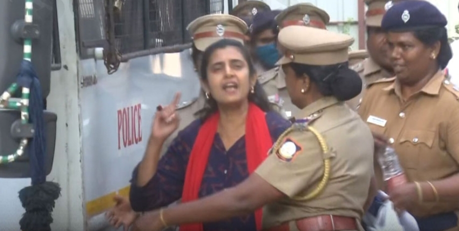 நடிகை கஸ்தூரிக்கு சிறை…. இப்போ ரிலீஸ் பண்ண மாட்டாங்க…. நீதிபதியின் அதிரடி உத்தரவு….!!