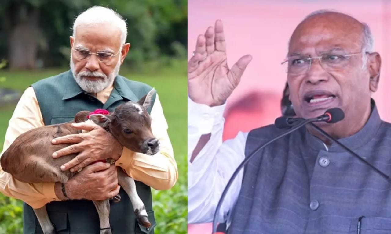 ஆடுகளை வாங்குவது போல் எம்எல்ஏக்களை விலை பேசி வாங்குகிறார்… பிரதமர் மோடி மீது கார்கே கடும் தாக்கு…!!!