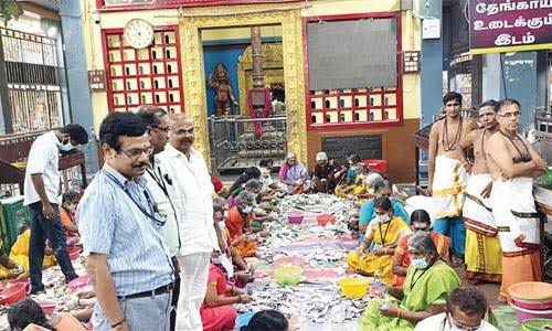 குலசை முத்தாரம்மன் கோவில்….  உண்டியல் காணிக்கையில் ₹47.55 லட்சம் வருவாய்….!!