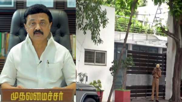 திடீர் பரபரப்பு…! முதல்வர் ஸ்டாலின் வீட்டின் அருகே கத்தியுடன் நோட்டமிட்ட மர்ம நபர்…. கையும் களவுமாக பிடித்த பாதுகாப்பு படை…!!