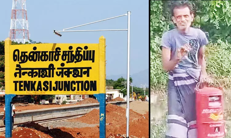 அச்சச்சோ..! அது தபால் பெட்டி… தூக்கிக்கிட்டு ஓடுறாரு… புடிங்கப்பா… தென்காசியில் பரபர..!!!