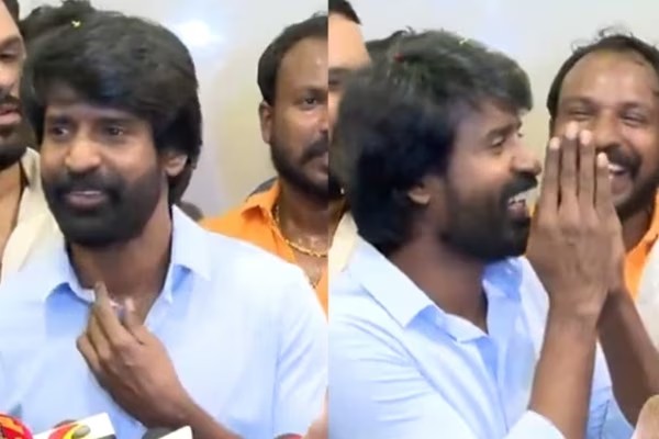 தளபதியே..! அடுத்த சூப்பர் ஸ்டார்… கோஷமிட்ட ரசிகர்கள்… வேண்டாம் டா தம்பி… கையெடுத்து கும்பிட்ட நடிகர் சூரி..!!