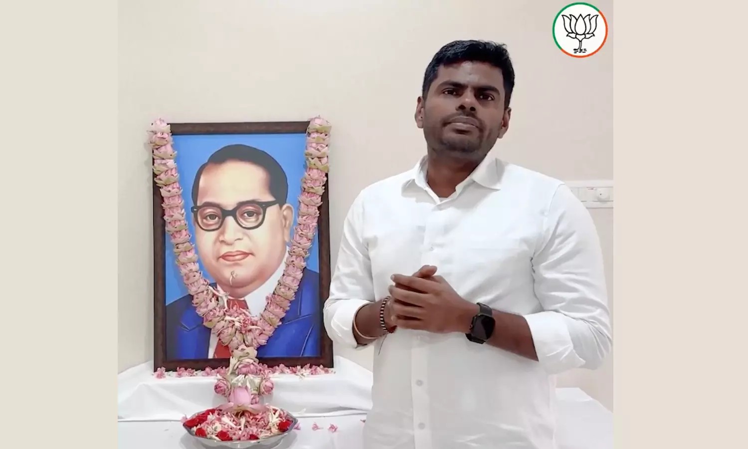 அம்பேத்கர் கடவுள் முருகப்பெருமானுக்கு நிகரானவர்… பாஜக அண்ணாமலை பேட்டி…!!!