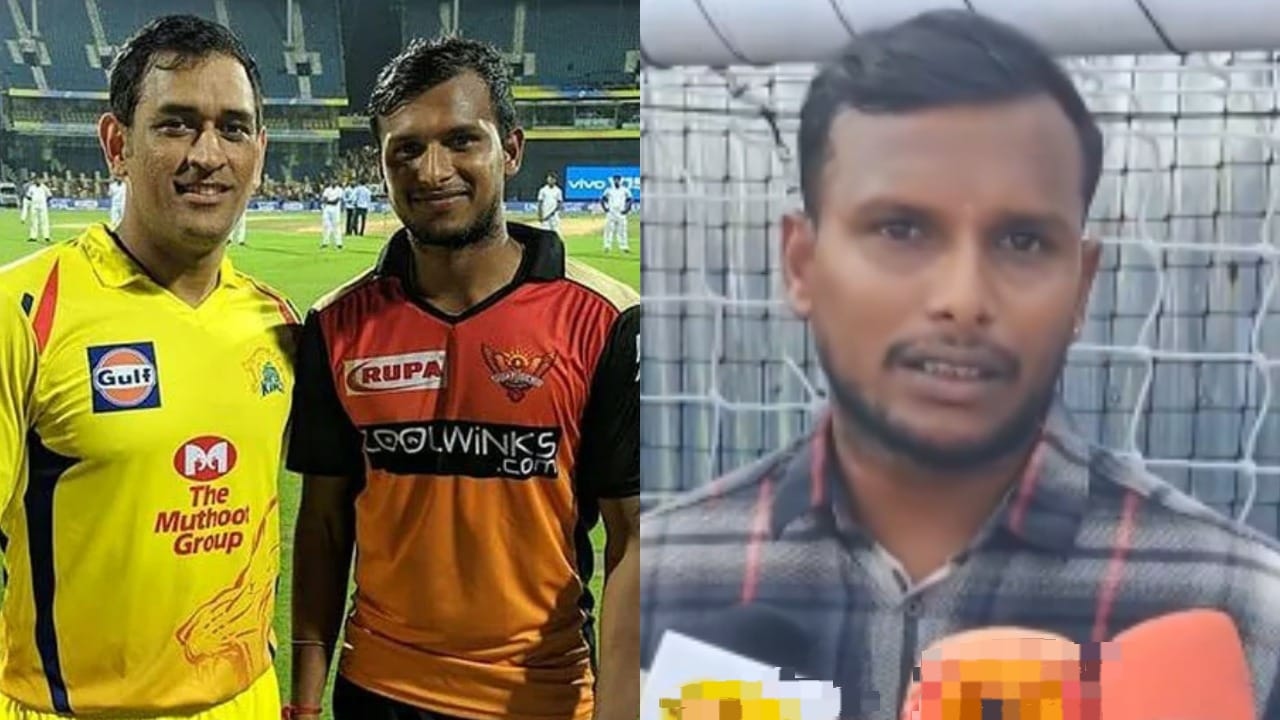 CSK-வில் விளையாட முடியாமல் போனது….? “தோனி கேட்ட ஒரு கேள்வி…” மனம் திறந்து பேசிய இந்திய கிரிக்கெட் வீரர் நடராஜன்…!!