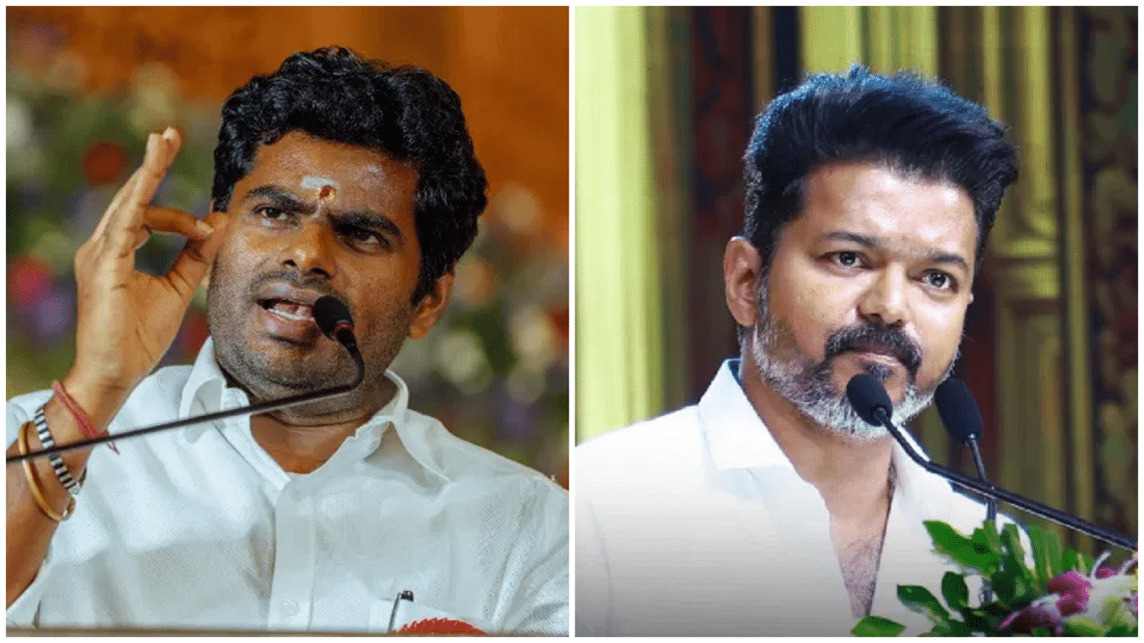 அண்ணா பல்கலைக்கழக மாணவி விவகாரம்…. கவர்னரை சந்தித்த விஜய் மற்றும் அண்ணாமலை….!!