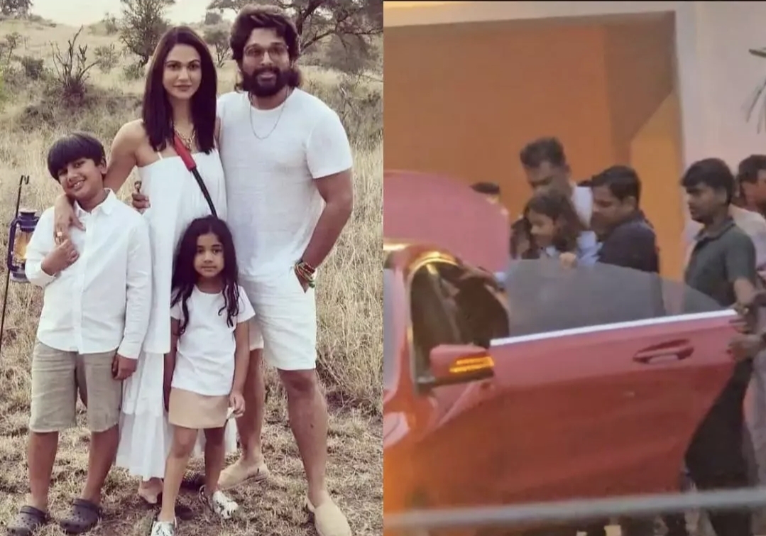 கற்களை வீசி தாக்குதல்…. வீட்டை விட்டு வெளியேறிய அல்லு அர்ஜுனின் குழந்தைகள்….!!