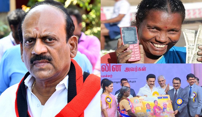 கஜானாவில் பணம் இல்லை… தலைவர் ரெடி பண்ணிட்டு இருக்காரு… சீக்கிரமே எல்லோருக்கும் ‌ரூ.1000 வந்துரும்… அமைச்சர் அன்பரசன்..!!