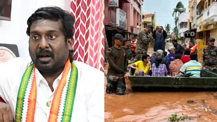 பெஞ்சல் புயல் பாதிப்பு…. ரூ.1000 கோடி நிவாரணம் … எம்பி விஜய் வசந்த் கோரிக்கை..!!