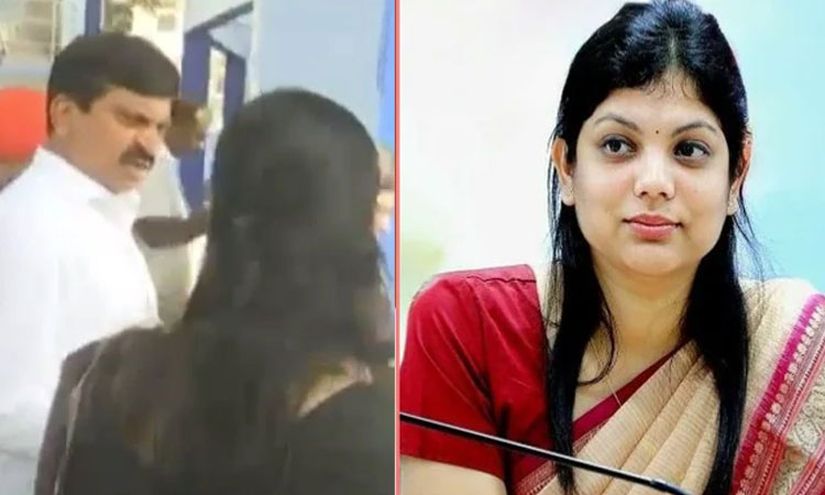 அறிவு இருக்கா இல்லையா…? பொது இடத்தில் கலெக்டரை சரமாரியாக விமர்சித்த அமைச்சர்… அதிர்ச்சி சம்பவம்..!!