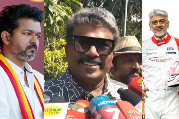 நடிகர் அஜித்துக்கு பத்ம விருது கொடுக்க காரணமே விஜய் தான்… நடிகர் பார்த்திபன் பரபரப்பு பேட்டி…!!!