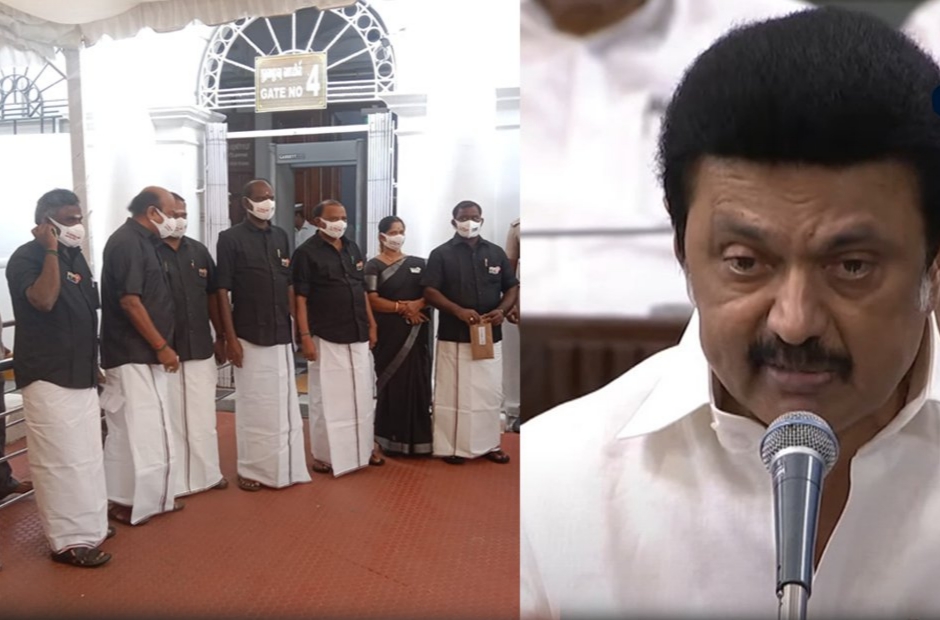 “அதிமுகவினர் கருப்பு சட்டையில் வரும்போது எனக்கு சிரிப்பு தான் வருகிறது”… சட்டசபையில் முதல்வர் ஸ்டாலின் பேச்சு…!